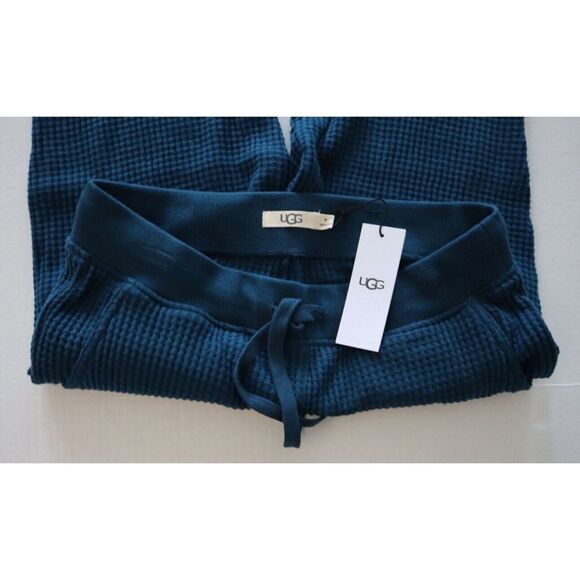 UGG 1121075 Men's Sz Medium Midnight Blue Glover Thermal Knit Jogger Pants - Picture 3 of 10